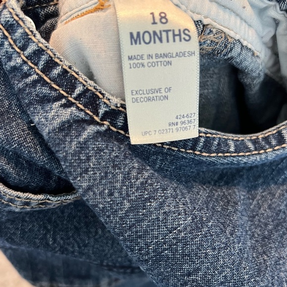 Toddler Boy Overalls Osh Kosh 18 Months - Picture 4 of 5